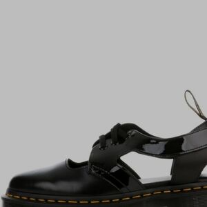 Size 11 DR Martens Women Genna Cut Out Shoes/boot Black Fashion Oxford Clean